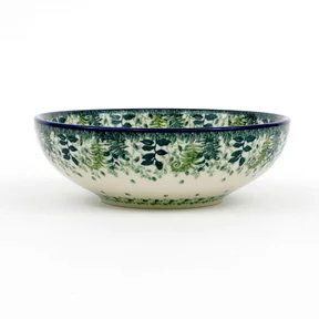 Miska ceramiczna B90 0,5l <br> 2206X Zielone paprocie